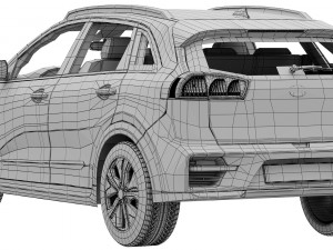 kia niro ev 3D Model