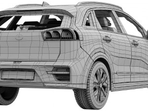 kia niro ev 3D Model
