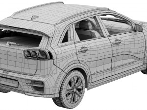 kia niro ev 3D Model