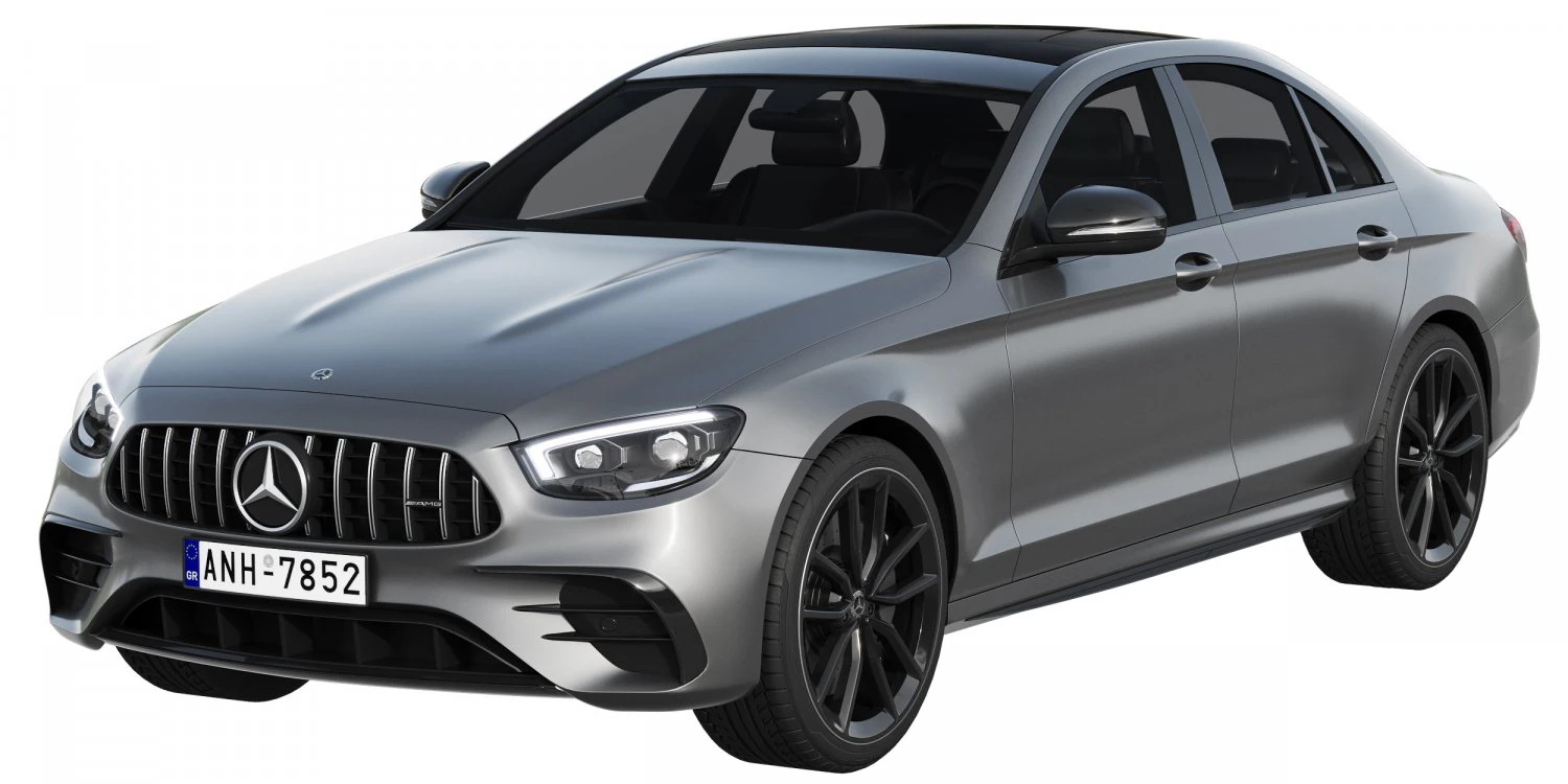 mercedes-benz e53 amg sedan 2021 3D Model .c4d .max .obj .3ds .fbx .stl .blend 
