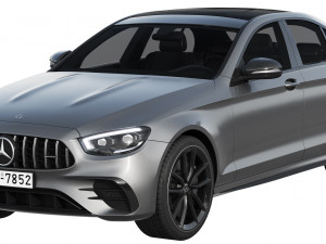 mercedes-benz e53 amg sedan 2021 3D Model