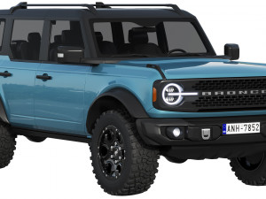 ford-bronco 2021 Modello 3D
