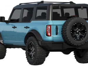 ford-bronco 2021 3D Model