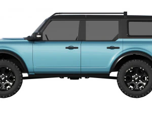 ford-bronco 2021 3D Model