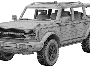 ford-bronco 2021 Modello 3D