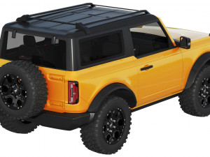 ford-bronco 2-door 2021 Model 3D