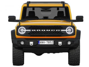 ford-bronco 2-door 2021 3D Model