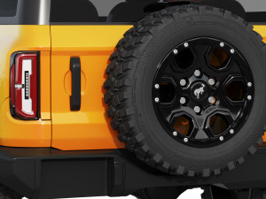 ford-bronco 2-door 2021 Model 3D