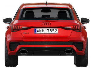 audi rs3 sportback 2021 3D Model