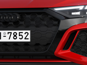 audi rs3 sportback 2021 3D-Modell