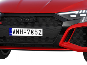 audi rs3 sportback 2021 3D-Modell
