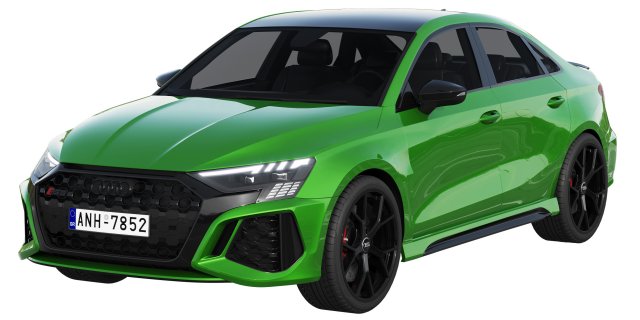audi rs3 limousine 2021 3Dモデル .c4d .max .obj .3ds .fbx .stl .blend 