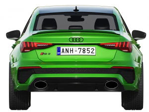 audi rs3 limousine 2021 3D Model