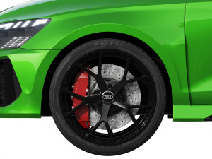 audi rs3 limousine 2021 3Dモデル