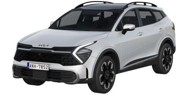 kia sportage 2022 Modelo 3D .c4d .max .obj .3ds .fbx .stl .blend 
