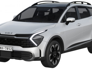 kia sportage 2022 Modelo 3D