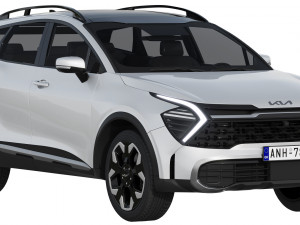 kia sportage 2022 Modelo 3D