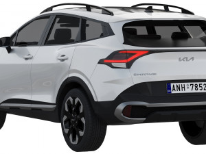 kia sportage 2022 Modelo 3D