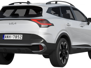 kia sportage 2022 Modelo 3D