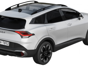 kia sportage 2022 Modelo 3D