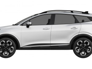 kia sportage 2022 Modelo 3D