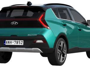 hyundai bayon 3D Model