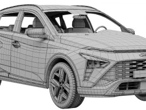 hyundai bayon 3D Model