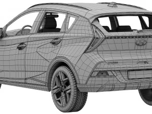 hyundai bayon 3D Model