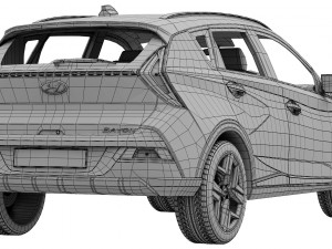 hyundai bayon Modello 3D