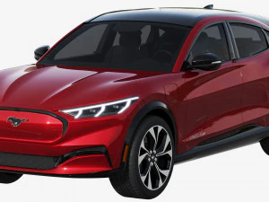 ford mustang mach-e 2021 Modello 3D