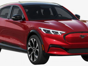 ford-mustang mach-e 2021 3D Model