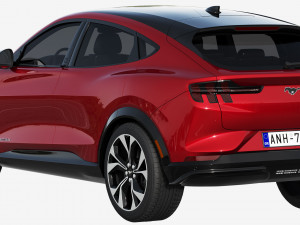ford-mustang mach-e 2021 3D 모델