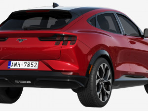 ford-mustang mach-e 2021 3D 모델