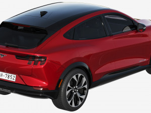 ford-mustang mach-e 2021 3D 모델