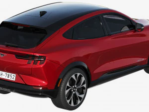 ford-mustang mach-e 2021 3D Model