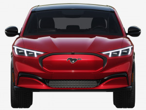 ford-mustang mach-e 2021 3D 모델