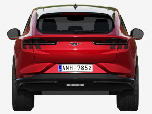 ford-mustang mach-e 2021 3D 모델