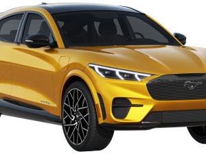 ford-mustang mach-e gt 2021 3D Model