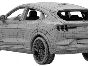 ford-mustang mach-e gt 2021 3D Model