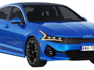 kia k5 2022 3D Model