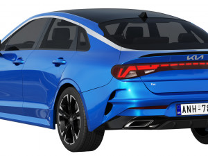 kia k5 2022 3D-Modell