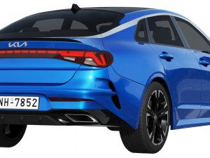 kia k5 2022 3D-Modell