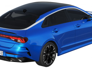 kia k5 2022 3D-Modell