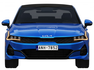 kia k5 2022 3D-Modell