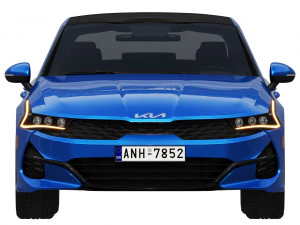 kia k5 2022 3D Model