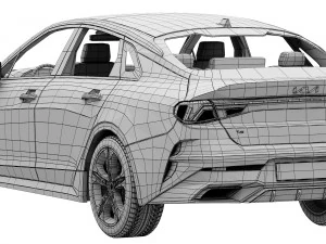 kia k5 2022 3D Model