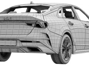 kia k5 2022 3D-Modell