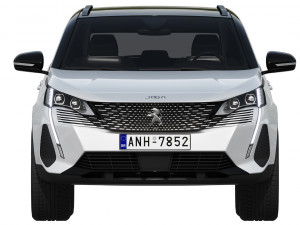 peugeot 3008 2021 3D Model