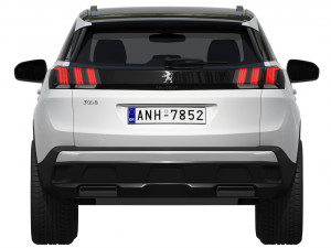 peugeot 3008 2021 3D Model