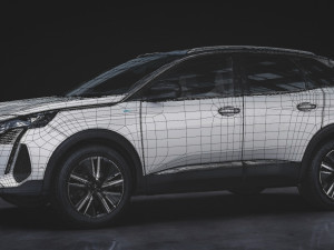peugeot 3008 2021 3D Model